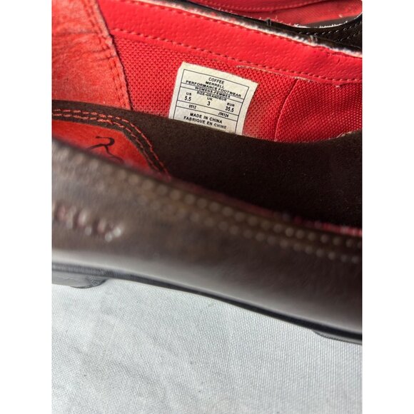 Merrell Brown Heels Evera Cross Cycling Shoes US Size 5.5 Women’s Leather Slip O - Picture 6 of 9